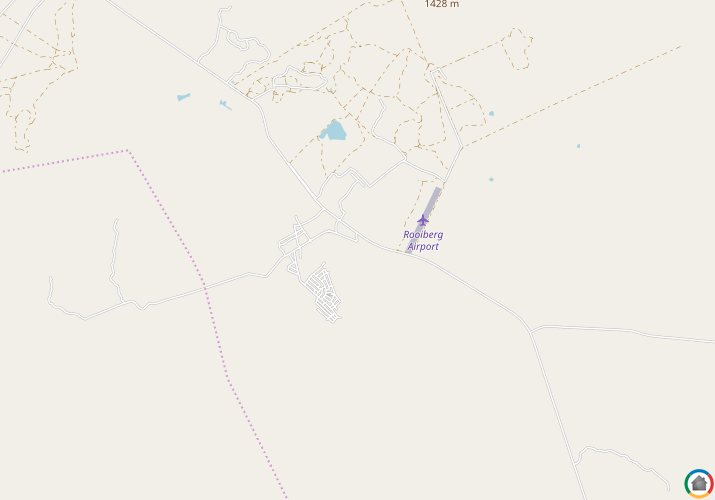 Map location of Rooiberg